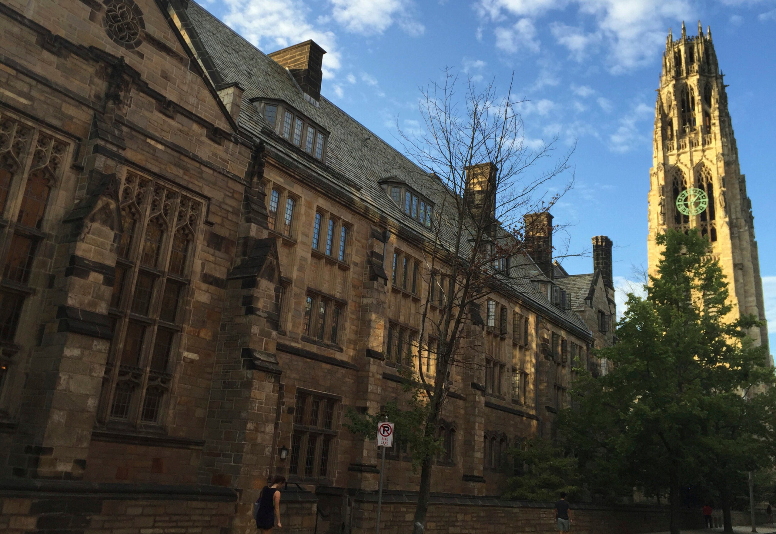 A building at Yale