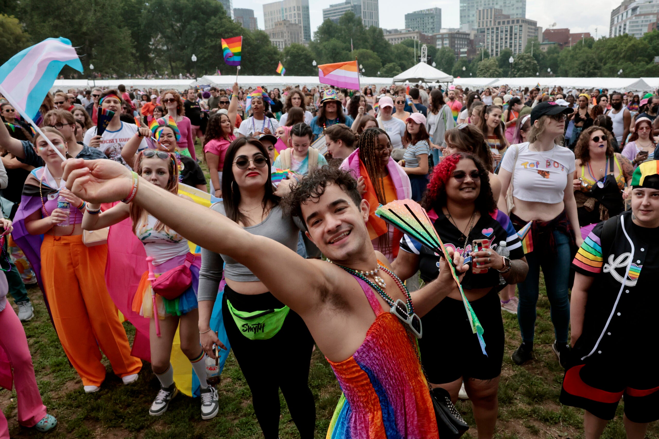 23 photos and videos from Saturday's Boston Pride parade