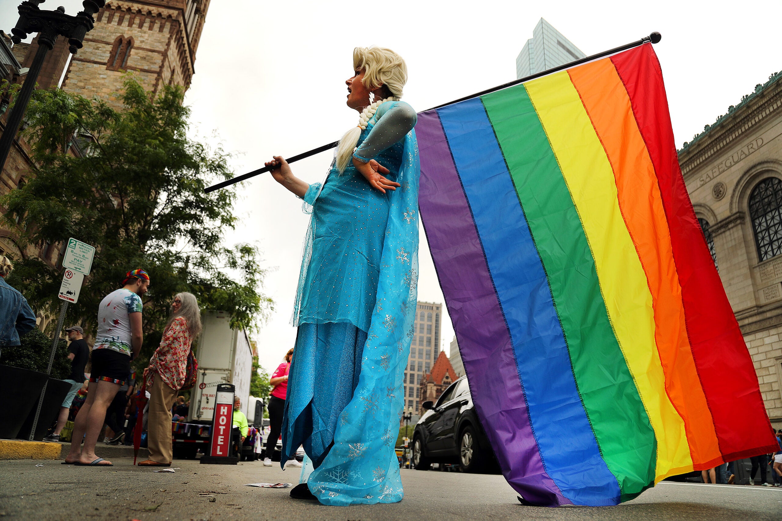 23 photos and videos from Saturday's Boston Pride parade