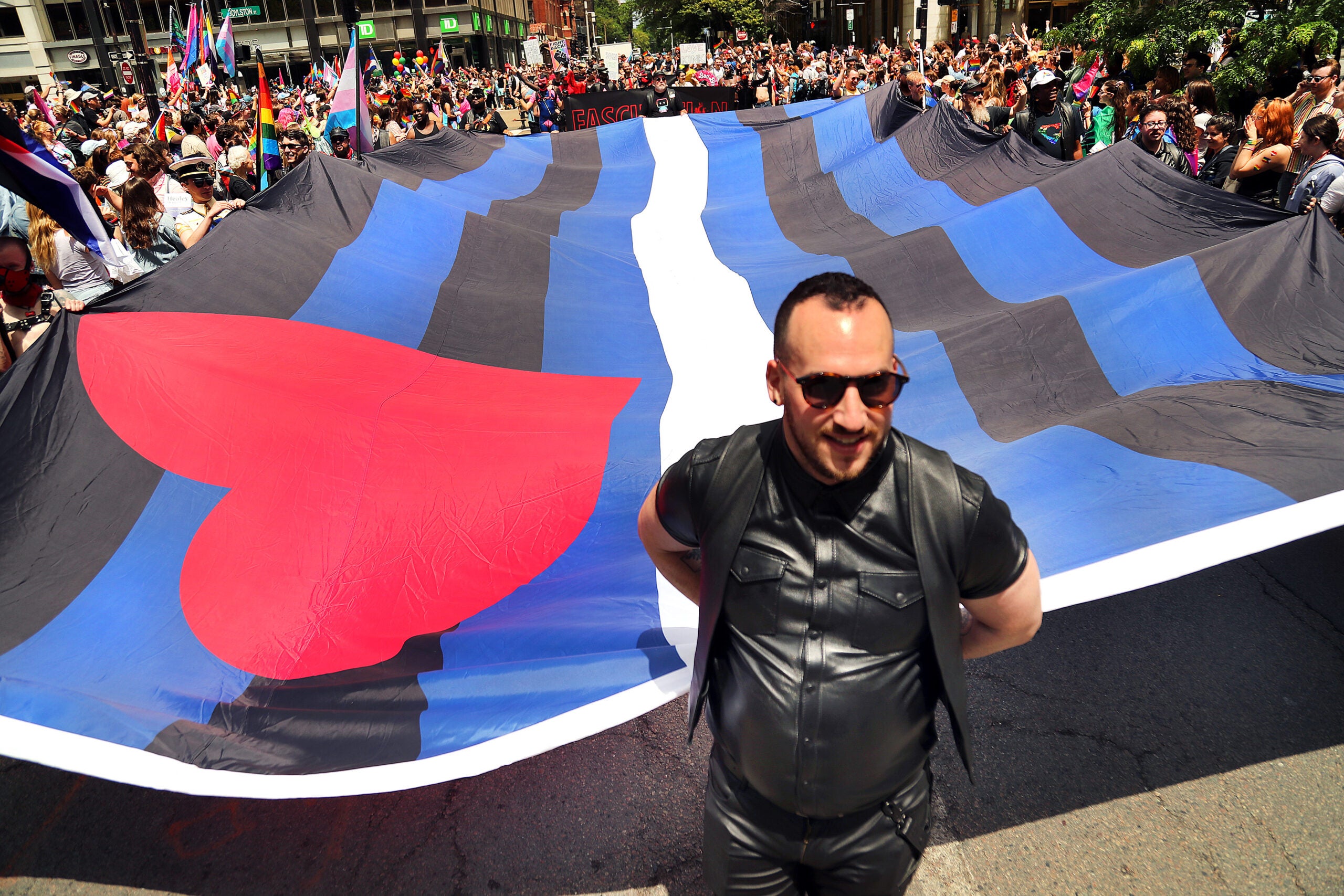 23 photos and videos from Saturday's Boston Pride parade