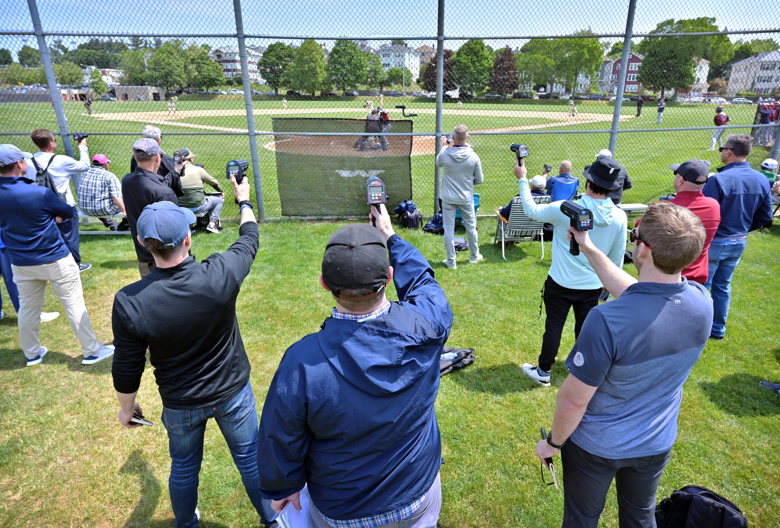 Little League baseball draws crowds to community park