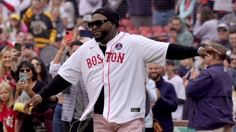 David Ortiz wearing his TB jersey  New england patriots football, Patriots  football, England sports