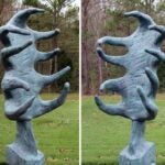 Vermont State Police are investigating the theft of this statue from the set of "Beetlejuice 2."