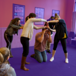 The B-Side making friends in Boston