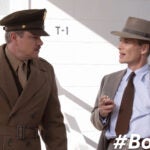 Matt Damon and Cillian Murphy in "Oppenheimer."