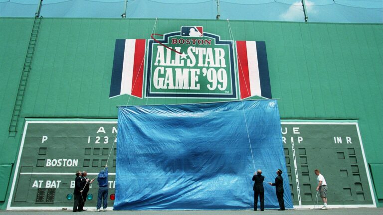 At the 1999 All-Star Game, Fenway Park was the center of the