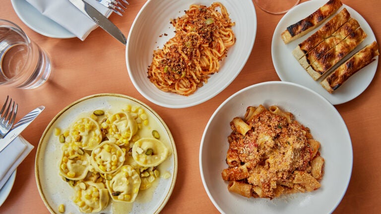 Pasta at Gufo, opening in Cambridge.