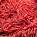 salmonella FILE - Ground beef is displayed for sale, April 1, 2017, at a market in Washington.