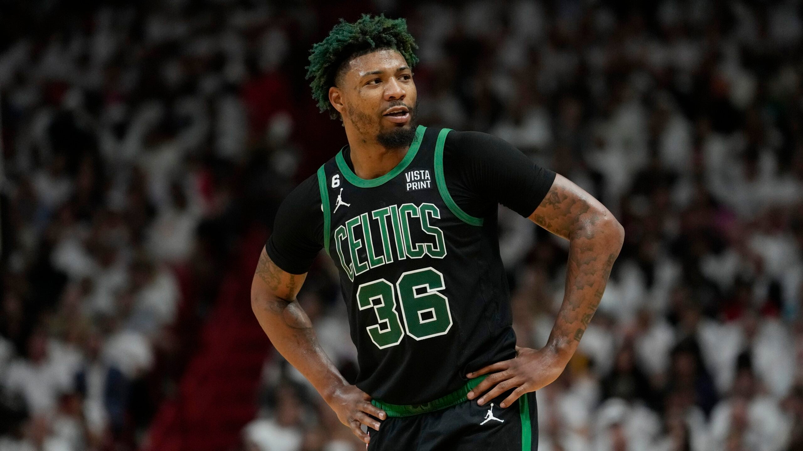 Marcus Smart finally introduced by Grizzlies