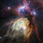 NASA’s James Webb Space Telescope displaying a star birth.