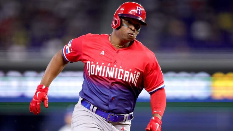 Padres boston red sox marathon jerseys lineup analysis: Juan Soto