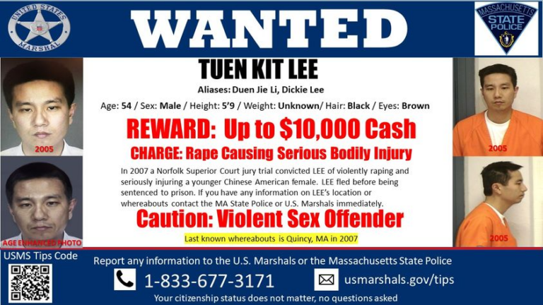 $10K reward offered for info on convicted rapist fugitive - Vimarsana News