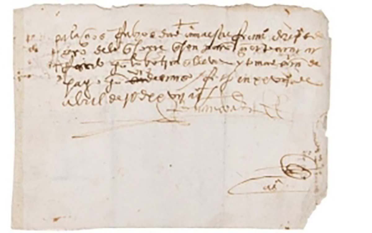 500-year-old manuscript, signed by spanish conquistador hernando cortés and discovered in mass. Auction, returned to mexico