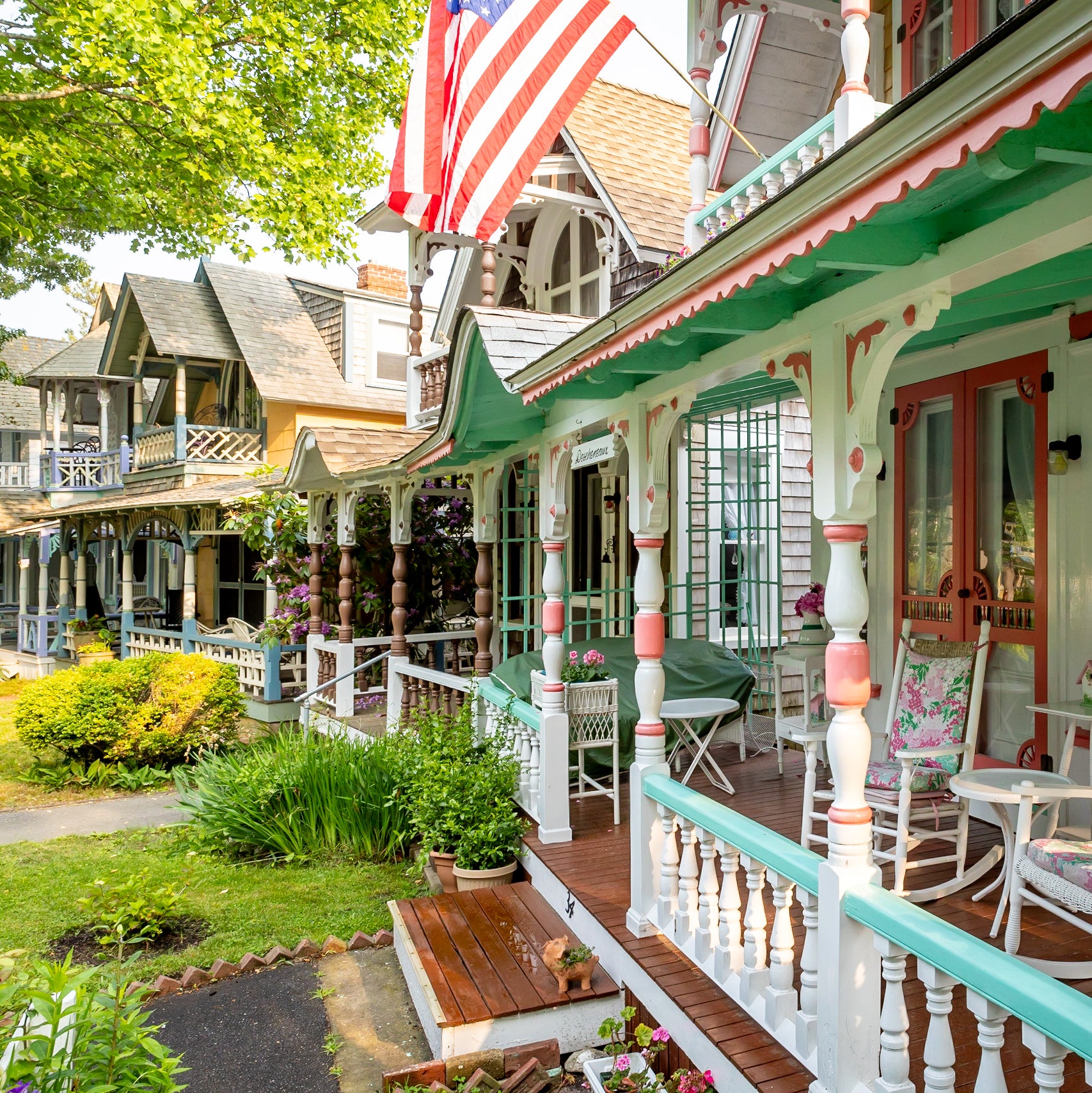 Oak Bluffs campground in Martha’s Vineyard.