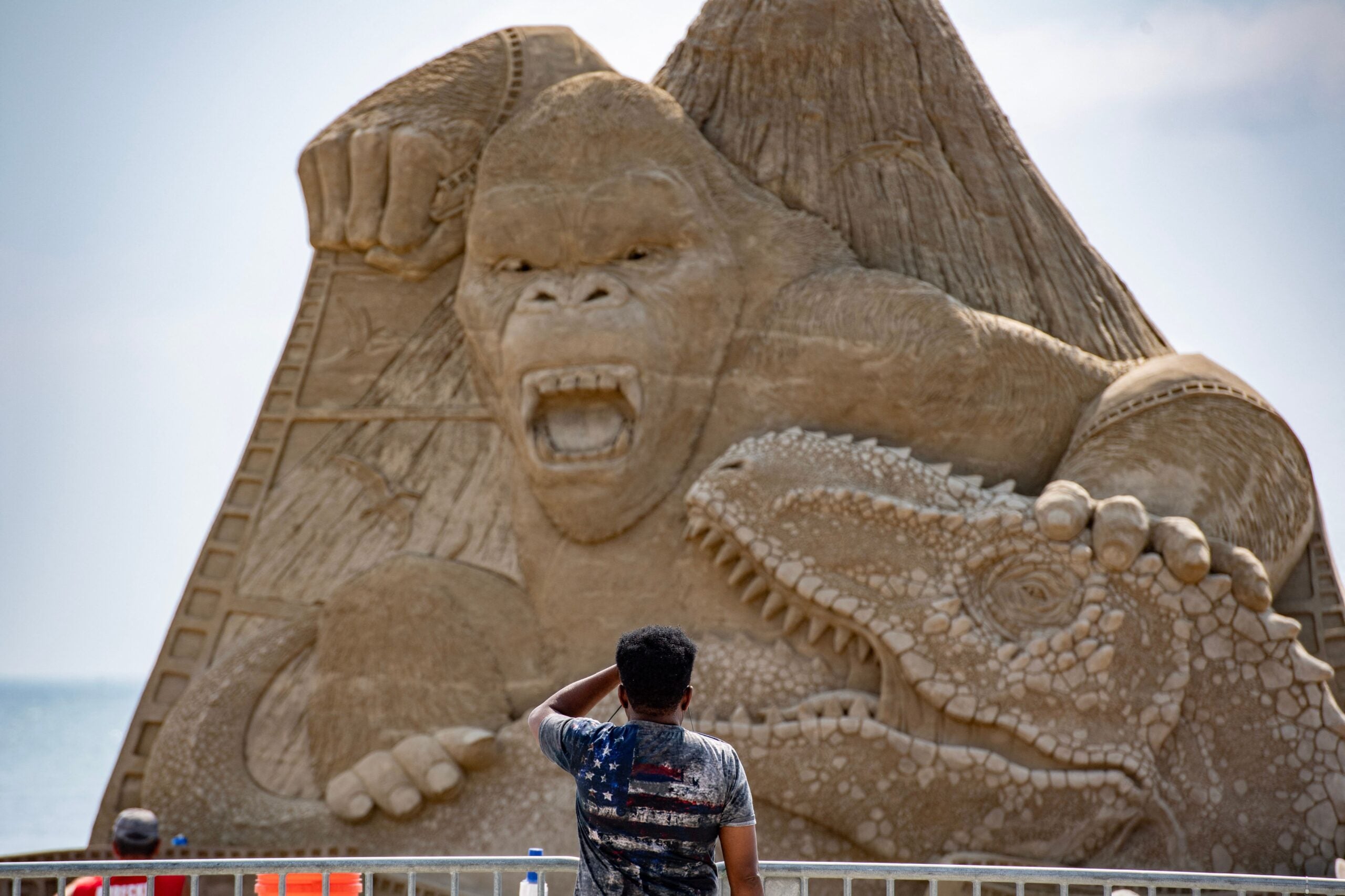 Photos: Despite storms, Revere hosts sand sculpting festival