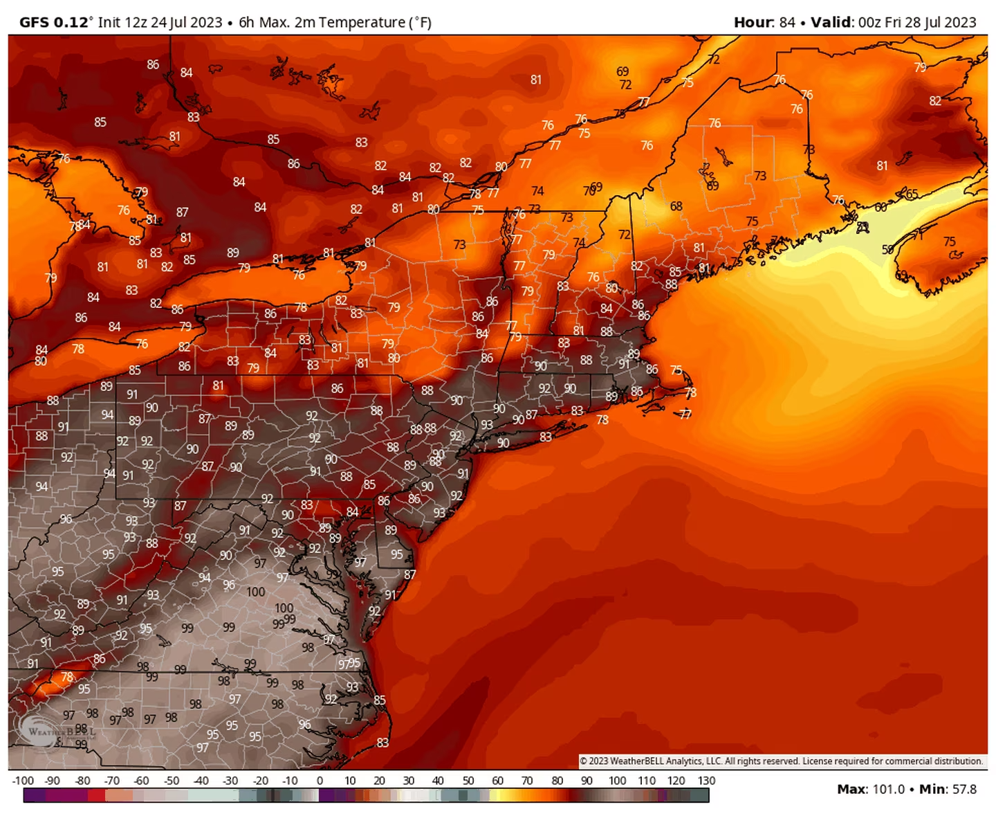 Heat wave likely this week as high pressure builds