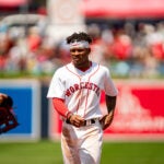 Ceddanne Rafaela has stolen 36 bases this season.