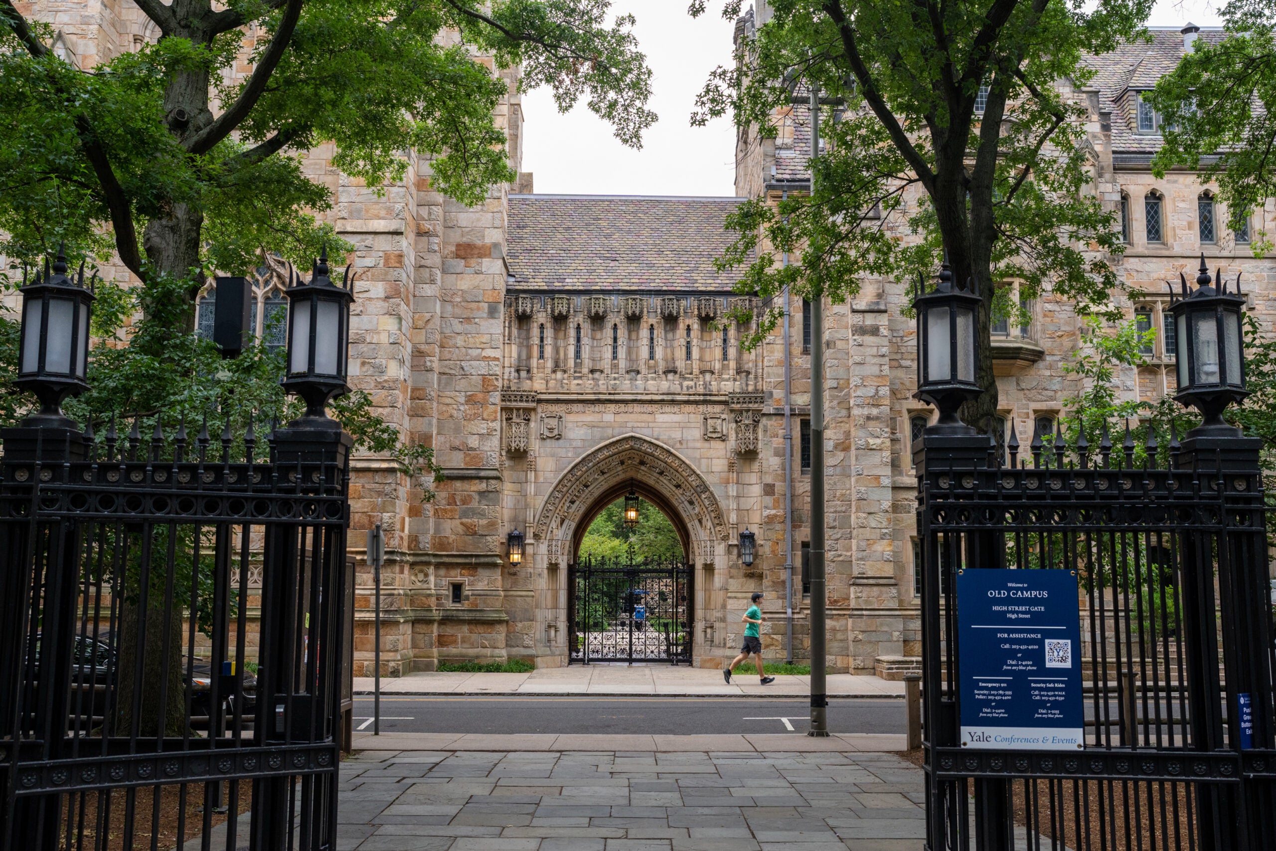 Yale University, in New Haven, Conn.