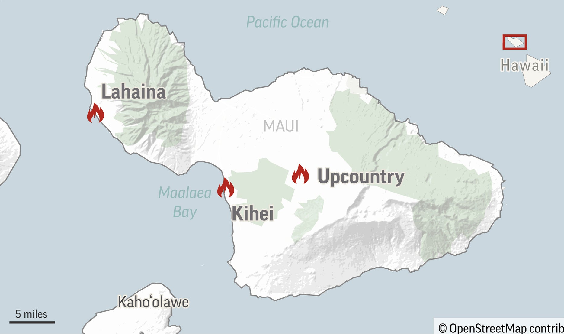 At Least 36 Killed In Hawaii Wildfires, Official Says