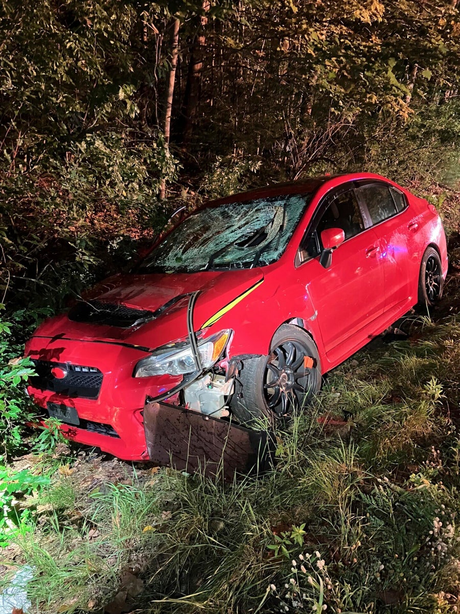 Maine police Driver on drugs swerved off road, hit 4 troopers