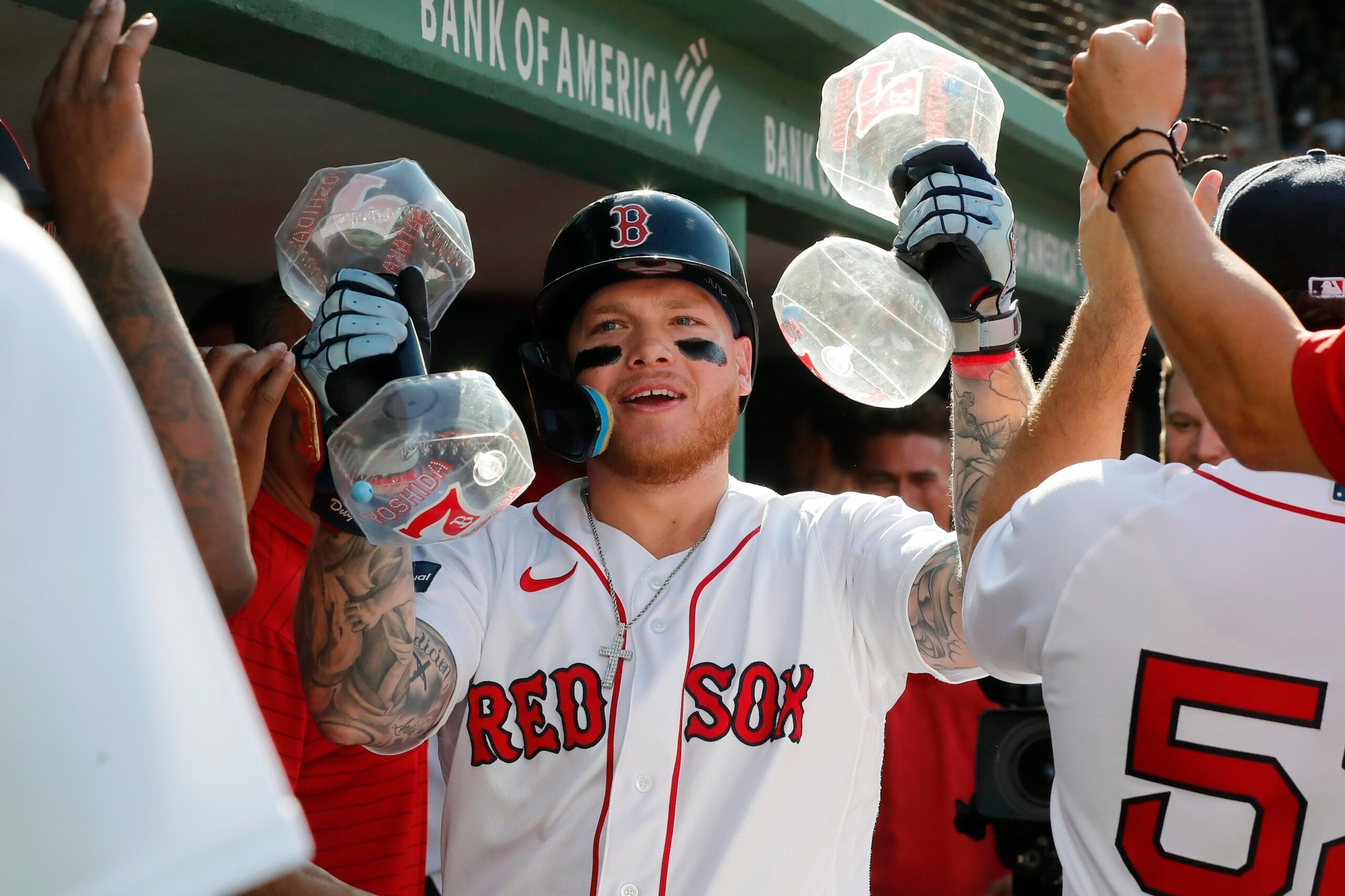 Triston Casas' homer, Alex Verdugo's 3 hits lead the Red Sox to a 9-5 win  over the Royals - What's Up Newp