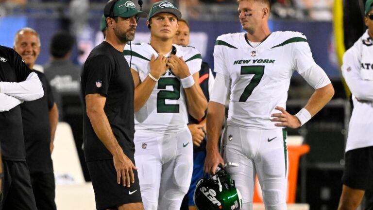 New York Jets quarterback Zach Wilson dials up 57-yard launch to wide  receiver Malik Taylor