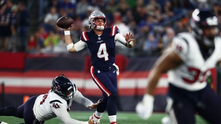 Zappe, Patriots offense struggles in 'real weather' preseason finale