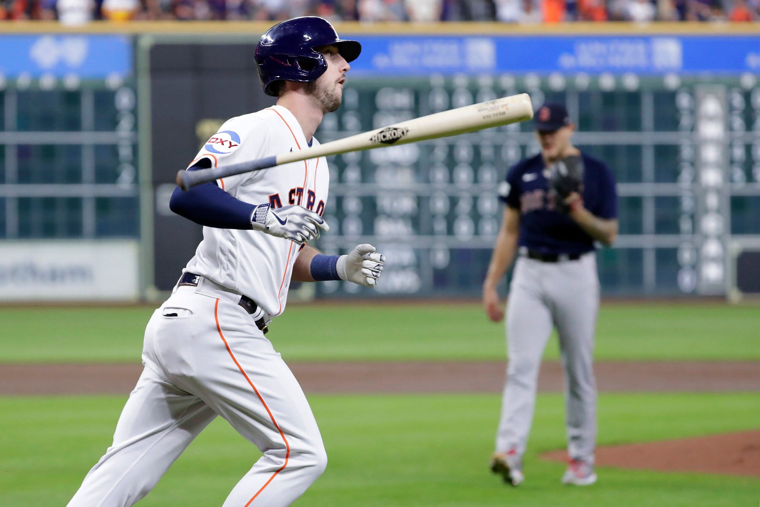 Verdugo, Abreu both homer with 4 hits as Red Sox rout Astros 17-1