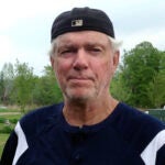 FILE - Former Boston Red Sox pitcher Bill "Spaceman" Lee poses May 25, 2016, at his home in Craftsbury, Vt.