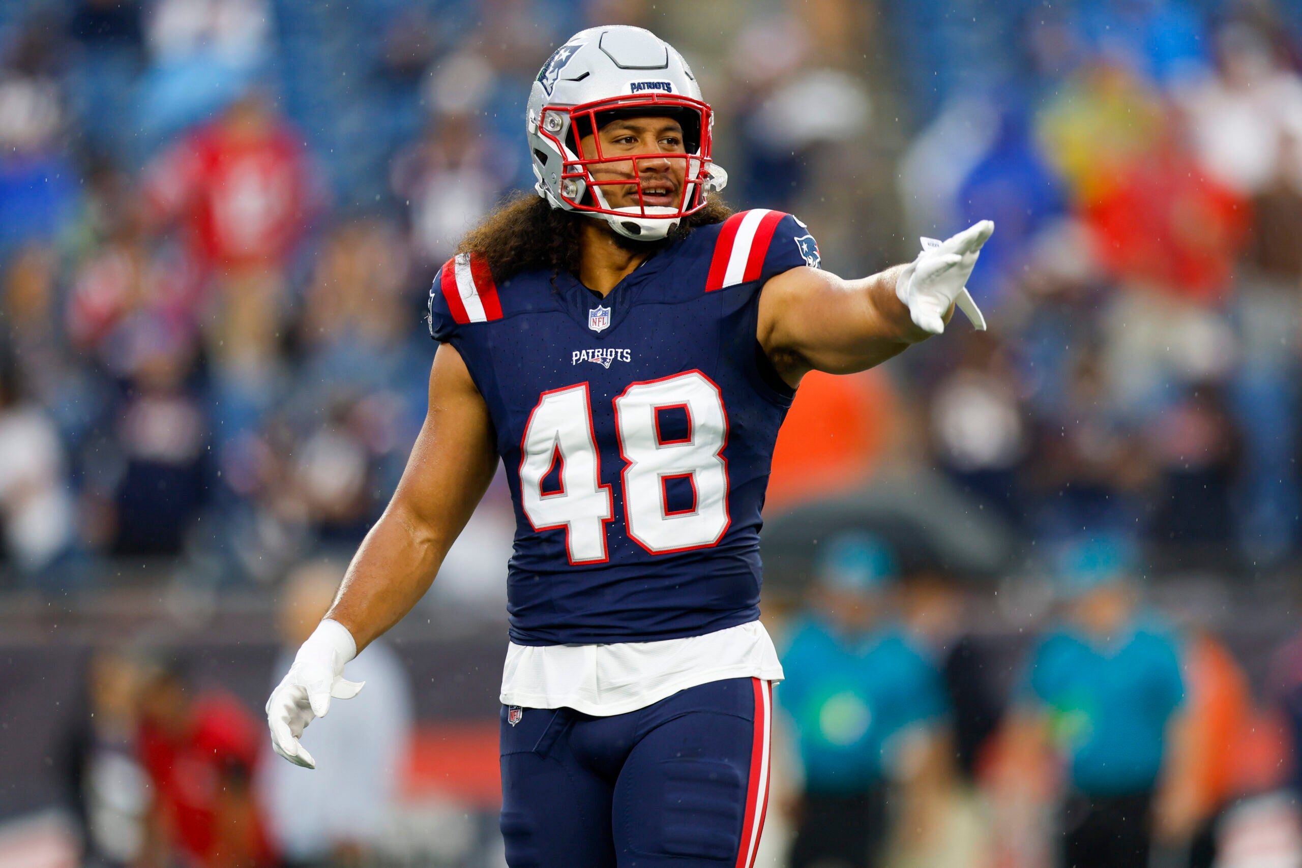 Scarnecchia: Patriots have a 'two-headed monster' at running back