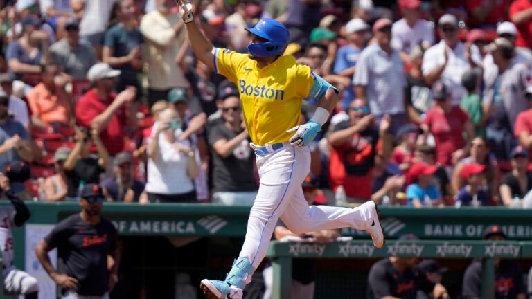 Why are the Red Sox wearing yellow and blue? Origins of uniform