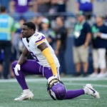 Minnesota Vikings wide receiver Jalen Reagor before an NFL football game against the Seattle Seahawks, Thursday, Aug. 10, 2023, in Seattle.