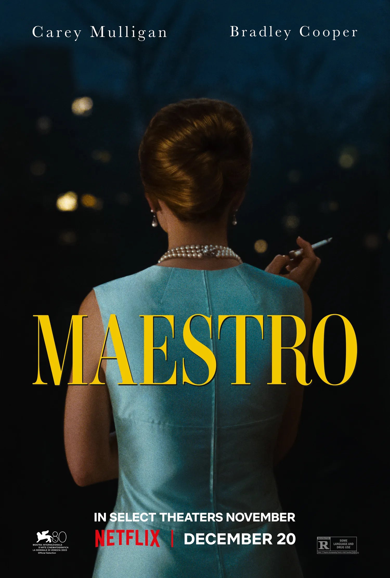The first poster for "Maestro."