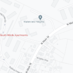 Map of South Winds Apartments