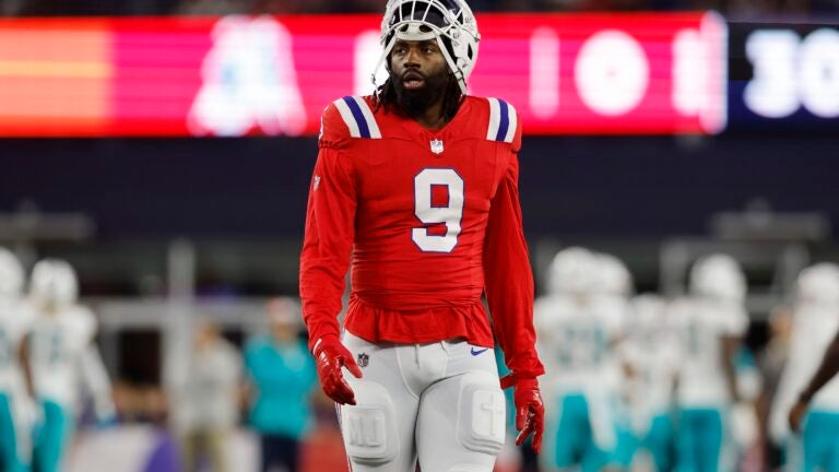 Matthew Judon explains his postgame opening statement