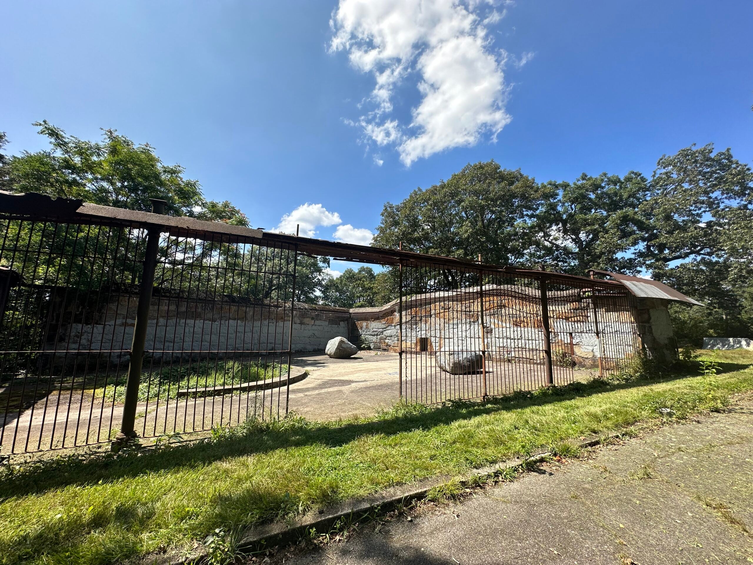 The old Paradise Park on O'ahu, where they filmed the bear cages scenes.  It's under construction right now. It's the start of the Manoa Falls trail,  which is closed right now. I