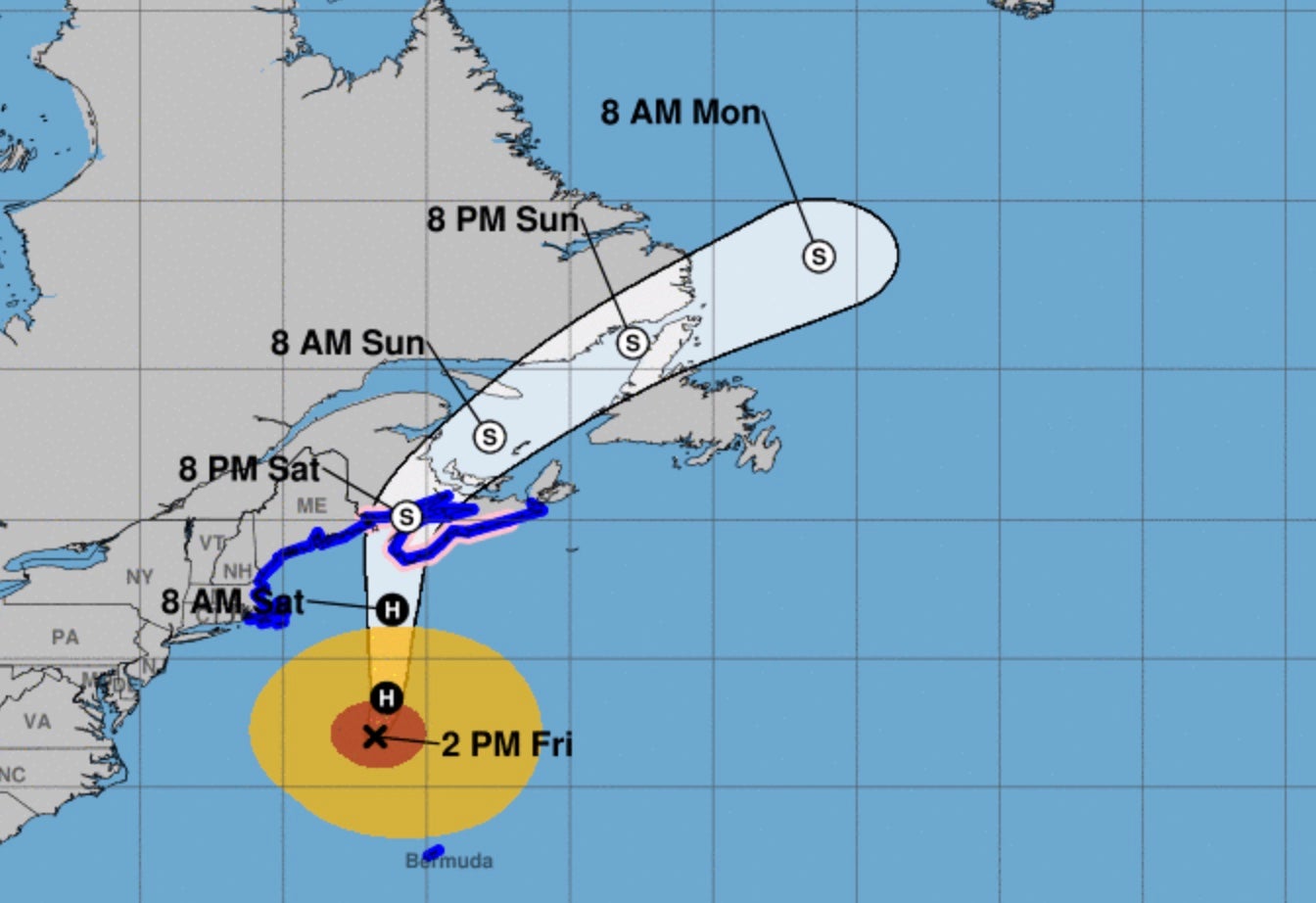 New England Meteorologist Tweets Map; Juvenile Responses Flood In