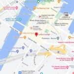 A screenshot of Google Maps featuring Lucky's Lounge, a Seaport bar where outside a man was hit with brass knuckles.