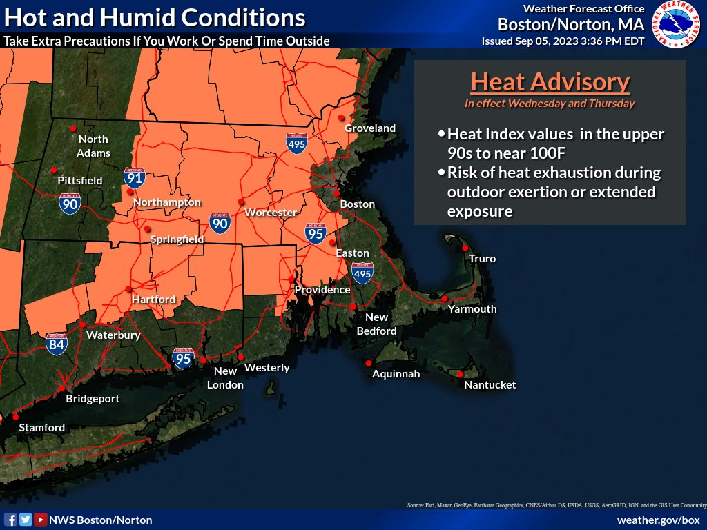 Here's How Hot It's Going To Get Across Massachusetts This Week