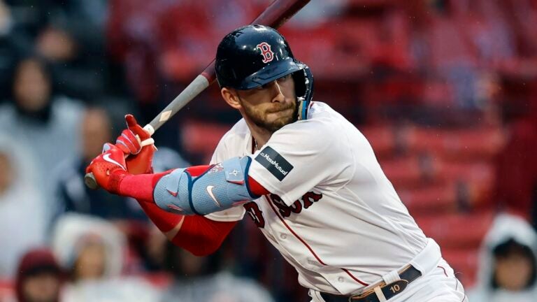 Watch: Trevor Story snaps the Red Sox’ 23-inning scoreless streak