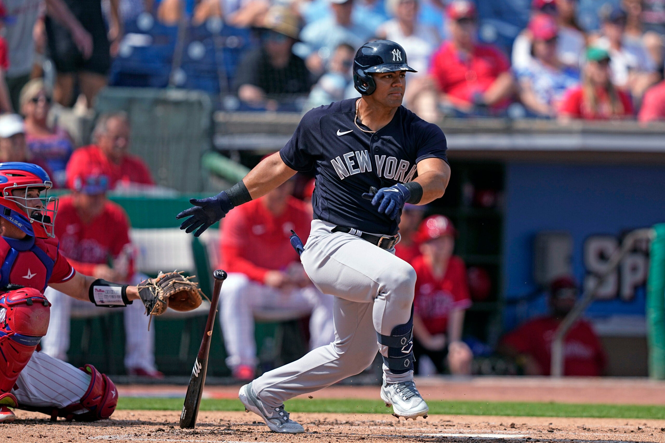 Yankees prospect becomes team s youngest player to homer in first at bat
