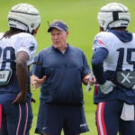 Ezekiel Elliott Rhamondre Stevenson Bill Belichick Patriots