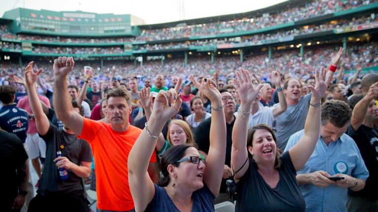 Lone Red Seat Number 21 at Fenway Park Kids T-Shirt