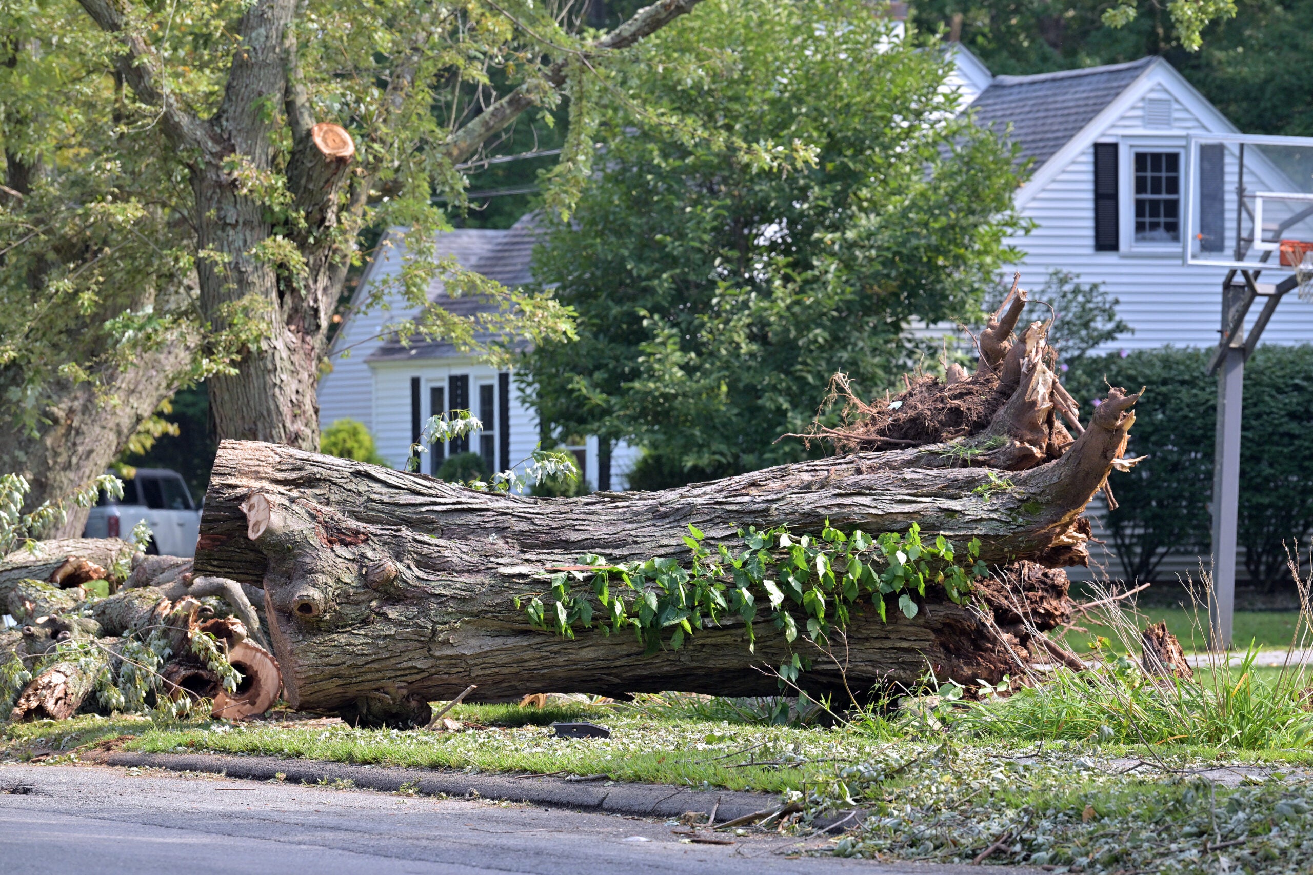 Thousands still without power after weekend storms
