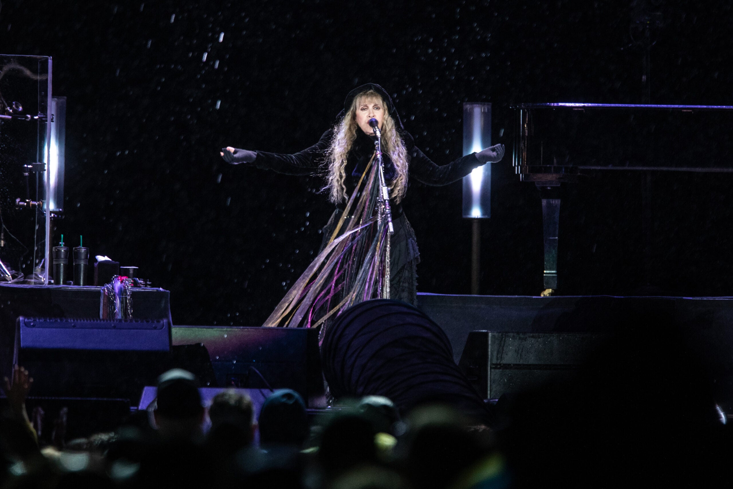Stevie Nicks performs at Gillette Stadium.