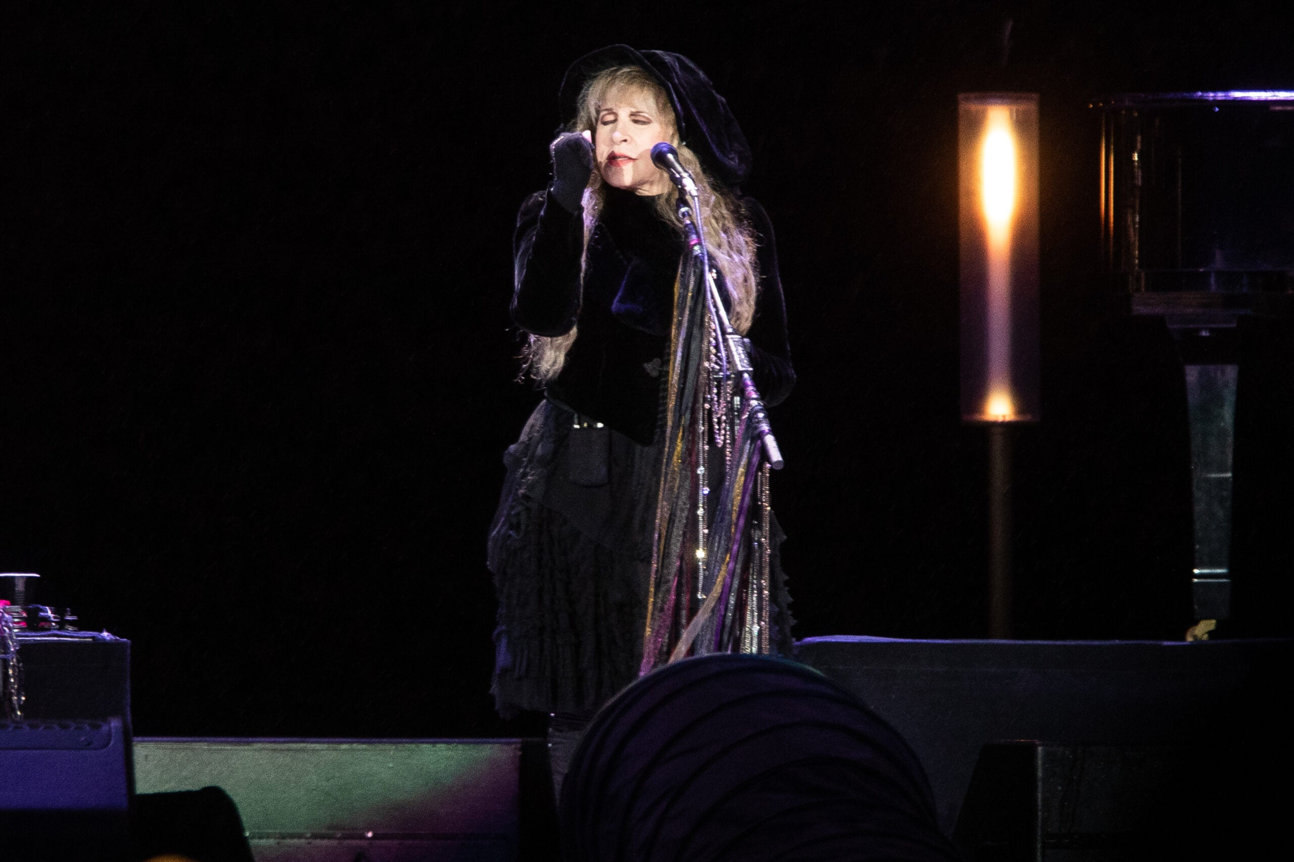 Stevie Nicks performs at Gillette Stadium