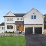 Modern farmhouse style home in Woburn, MA.
