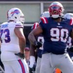 Defensive tackle Christian Barmore.