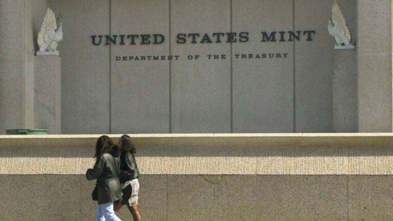 The United States Mint in Philadelphia.