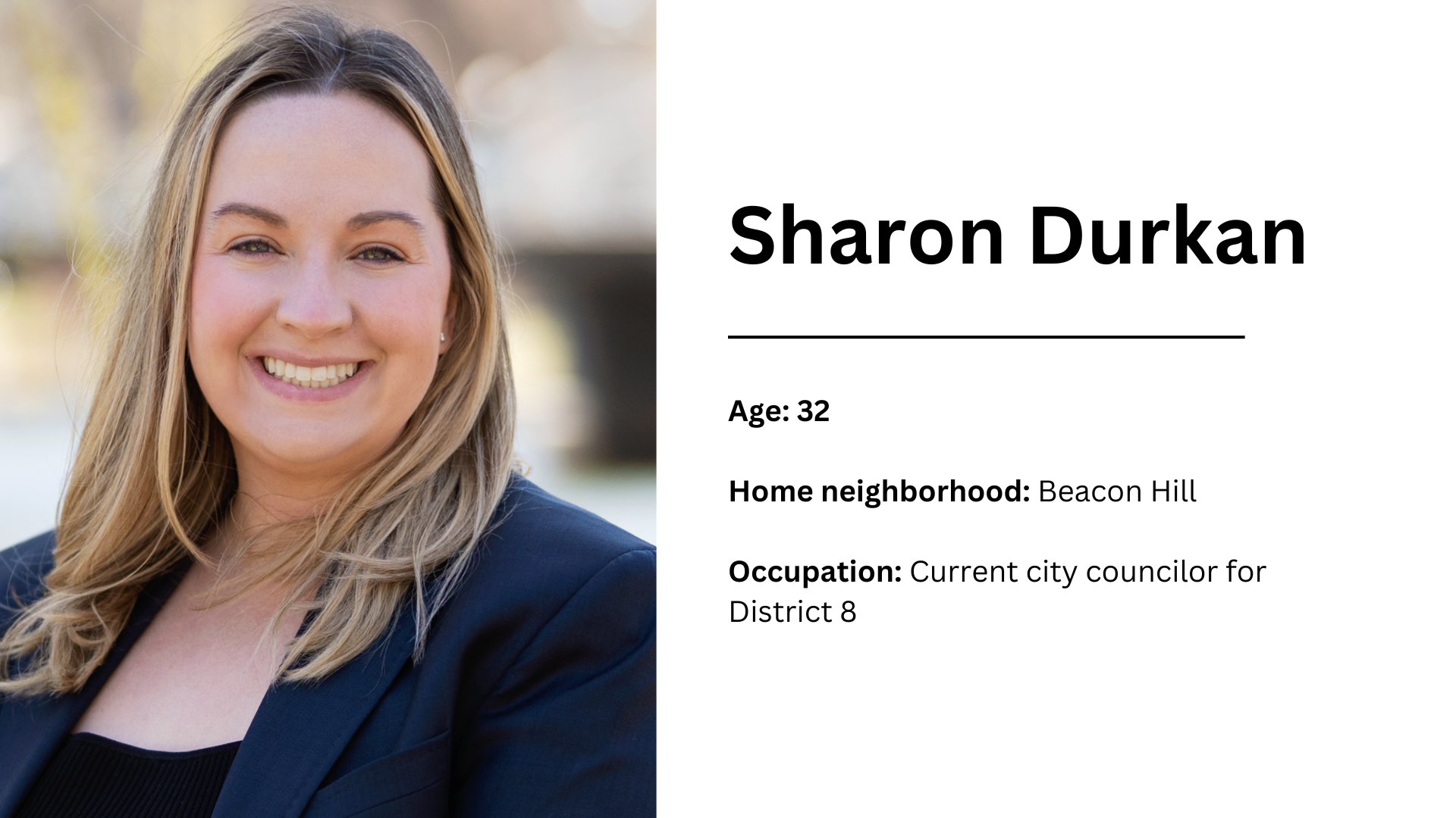 Boston City Council District 8 Race: Sharon Durkan and Montez Haywood